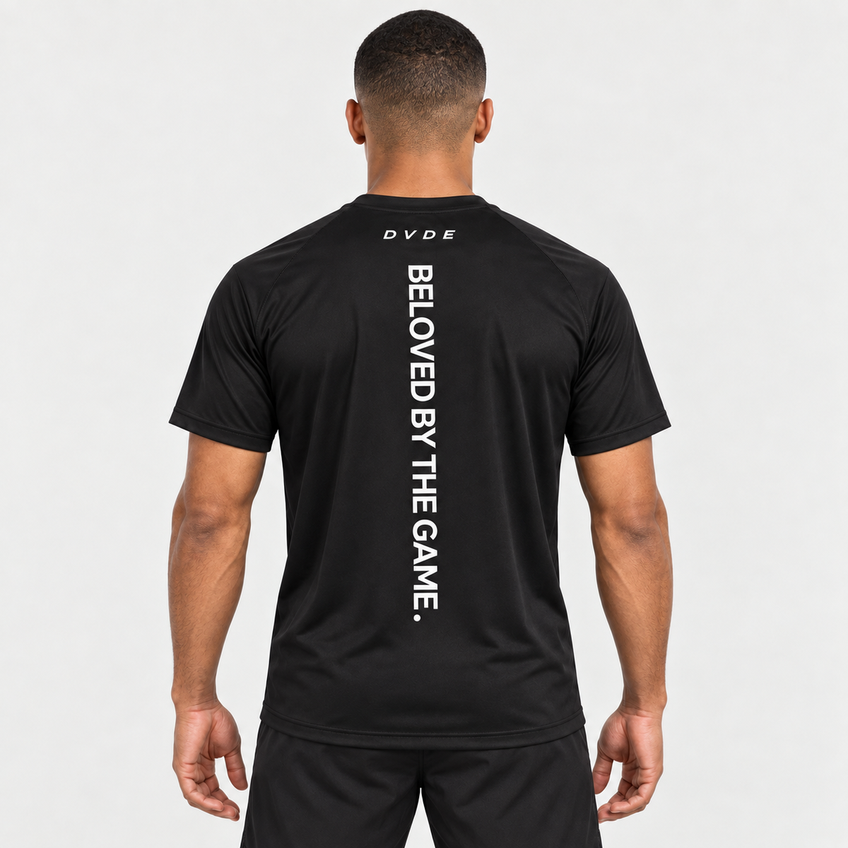 DVDE Performance Tee in black