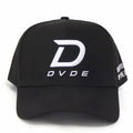 DVDE Performance Hat in black with embroidered DVDE logo